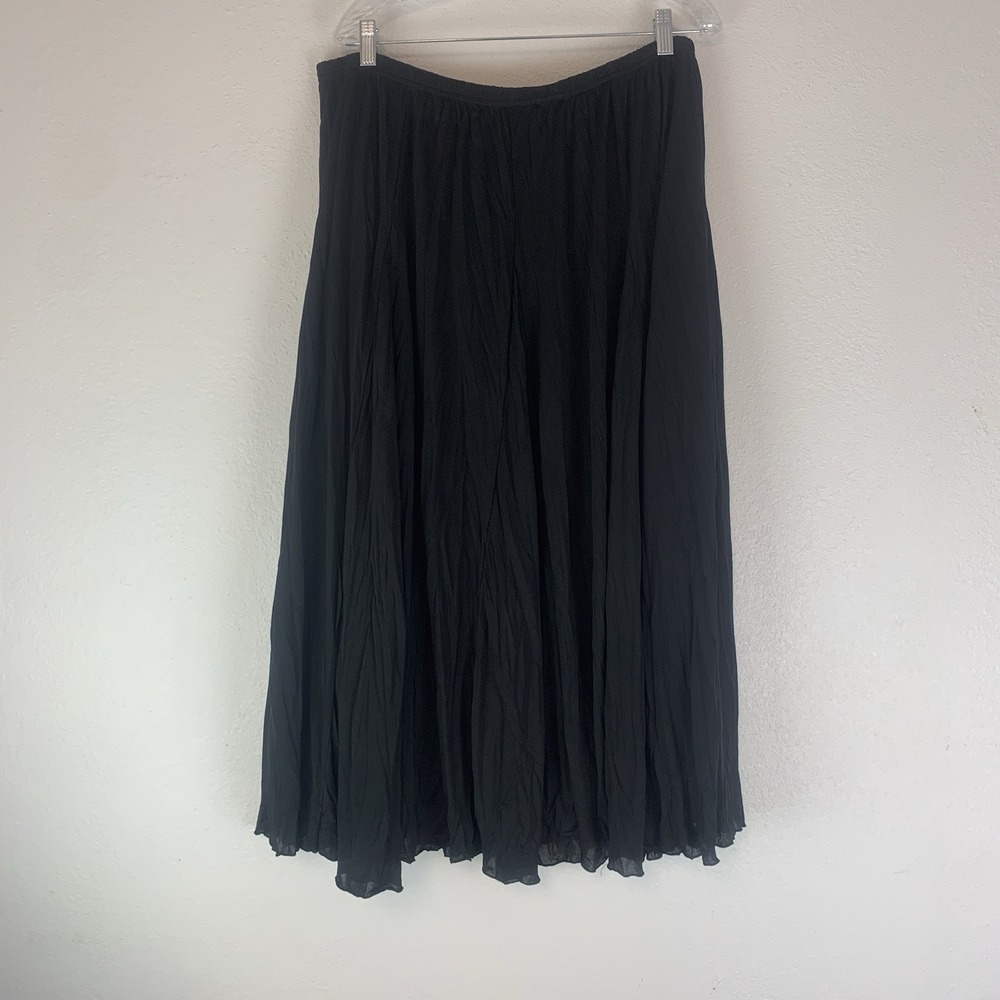 Avenue Skirt 18/20ā Maxi Black Whimsigoth Grunge Dark Fairy Boho Minimalist